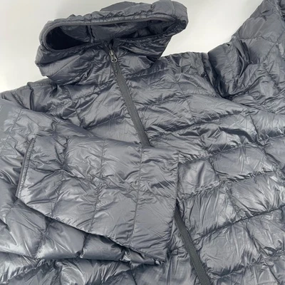 REI кооператив вниз с капюшоном пуховик куртка черный мужской размер XXL легкий - Изображение 1 из 4