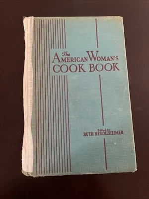 the American Woman's Cook book Ruth Berolzheimer 1947 color pictures hard cover - Image 1 of 4