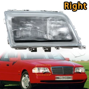 Right For Mercedes-Benz W202 C-Class C180 1994-2004 Headlight Assembly - Picture 1 of 15