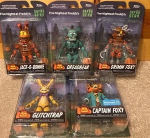 FNAF Action Figuren CURSE OF DREAD BEAR Komplettsatz 5 Stück! Get Them All! - Bild 1 von 1