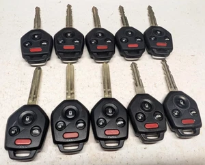 LOT OF 10 OEM SUBARU KEY FOB LOT CWTWBU811 4 buttons - Picture 1 of 4
