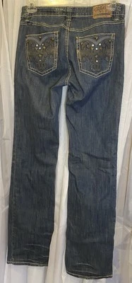 Cowgirl Up Women's Jeans Size 8 W 30x36 Play In The Dirt Med. Wash Regular - Image 1 of 4