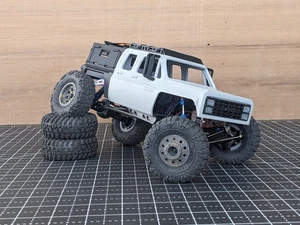 Axial SCX24 Chevy 1/24 Scale Body 145mm (C-Bolt) RC Crawler Truck Overland - Picture 1 of 16