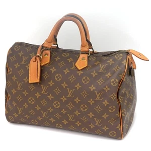 LOUIS VUITTON Speedy 35 Handbag Purse Monogram Canvas M41524 SA824 #m283 - Picture 1 of 19