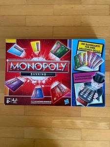Monopoly Banking Rot, Hasbro Parker 2012, Vollständig - Picture 1 of 6