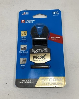 Hoja Multimaterial Imperial Blades IBOAT365-1 ONE FIT 1-3/8" Storm Titanium 1x Foto 1 de 2