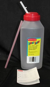 Vintage Rubbermaid Sippin' Saver Drink Bottle 1 quart 940mL Straw Lid UNUSED NEW - Picture 1 of 14