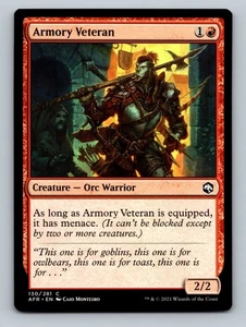 Armory Veteran (130) Adventures in the Forgotten Realms AFR MTG Magic - Bild 1 von 2