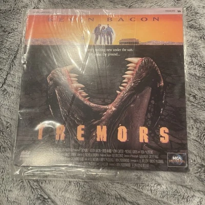 Tremors (Laserdisc LD, 1990) Kevin Bacon, Fred Ward, Reba McEntire - Horror ScFi Foto 1 de 2