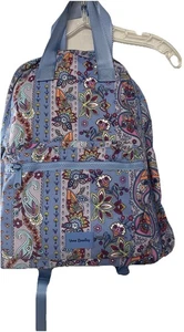 Zaino nuovo con etichette Vera Bradley ReActive Campus Tote Pack in Provenza Paisley - Foto 1 di 9