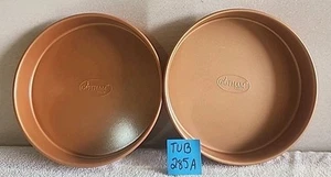 2 sartenes antiadherentes para pasteles GOTHAM Steel Pro 9,5" nuevas (pocos arañazos menores) - Imagen 1 de 5