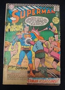 SUPERMAN #188 Vol 1 JULY 1966 Silver Age See Photos - Picture 1 of 5