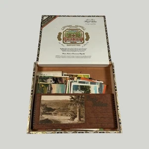 Vintage Postcard Lot (~70 Cards) + Arrowhead Hot Springs Folder – In Fuente Box - Picture 1 of 9