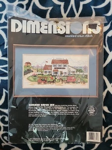 Dimensions Counted Cross Stitch Summer Haven Inn 3712 Brand New - Picture 1 of 5