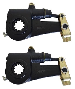 2 x Automatic Slack Adjuster 1.05"X10 Spline 6" Lever Replaces Meritor R801042 - Bild 1 von 6
