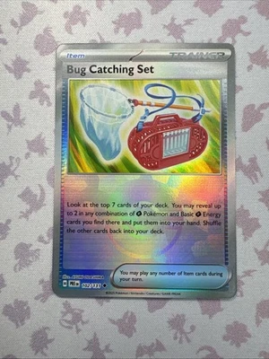 Bug Catching Set (Poke Ball) - 102/131 - Pokemon Prismatic Evolutions NM - Image 1 of 2