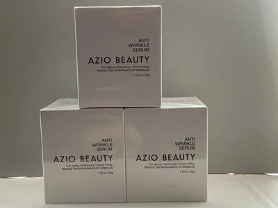 3️⃣ ✖️ 🇬🇧 AZIO BEAUTY ANTI WRINKLE SERUM . 50G. SEALED EXP 2027