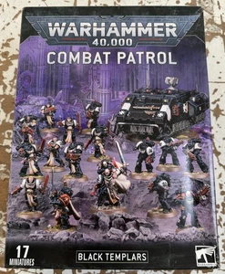 Warhammer 40k OOP Black Templars Combat Patrol - UNVOLLSTÄNDIG - LESEN - Bild 1 von 17