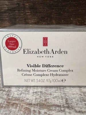 Complejo Crema Hidratante Refinadora Diferencia Visible Elizabeth Arden - Sellado Foto 1 de 4