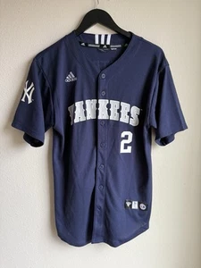 Derek Jeter #2 NY Yankees Adidas Jersey Youth Size XL - Picture 1 of 11