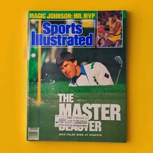 1989 April Sports Illustrated Magazine Vol 70 Issue 17 Nick Faldo Golf - Vintage - Foto 1 di 2