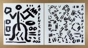 1981 A.R. Penck arte proyecto recorte de artículo - Imagen 1 de 5
