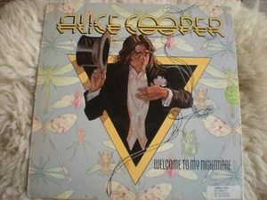 Alice Cooper lp Welcome To My Nightmare 1975 Sweden Anchor ANCL-2011 VG+/VG+ - Foto 1 di 4
