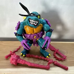 Slash con cintura viola! Modellino vintage TMNT completo 1990 Playmates Tartarughe Ninja - Foto 1 di 8