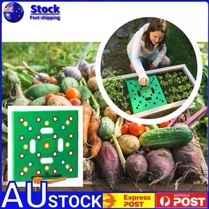 Seeding Square Gardening Seed Spacer Template Tool Vegetable Plant Grow Board🌱 - Picture 1 of 11