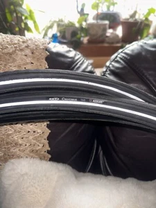 Two CST Crucible Inside Wire Tire 700c x 38 mm Reflective Wall - Picture 1 of 5