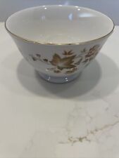 Colclough Avon 8656 Leaf Pattern Open Sugar Bowl