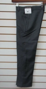 Boys Van Heusen $32 Charcoal Heather Flat Front Dress Pants Sizes 8, 14, & 16 - Picture 1 of 1