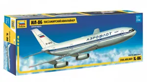 Civil Airliner IL-86 7001 Zvezda 1:144 ¡Nuevo! - Imagen 1 de 1