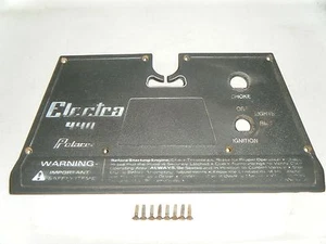Placa de panel de instrumentos de plástico Polaris Electra 440 1977 y tornillos - Imagen 1 de 5