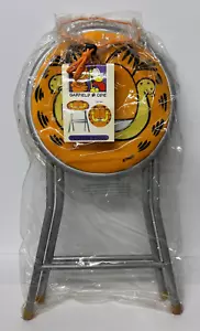 Sgabello pieghevole Garfield vintage mai usato - Foto 1 di 3