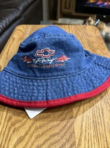 NASCAR Chevrolet Racing Kleinkind Krempe Sonne Fischerhut Krew Chief bestickt Denim - Bild 1 von 7