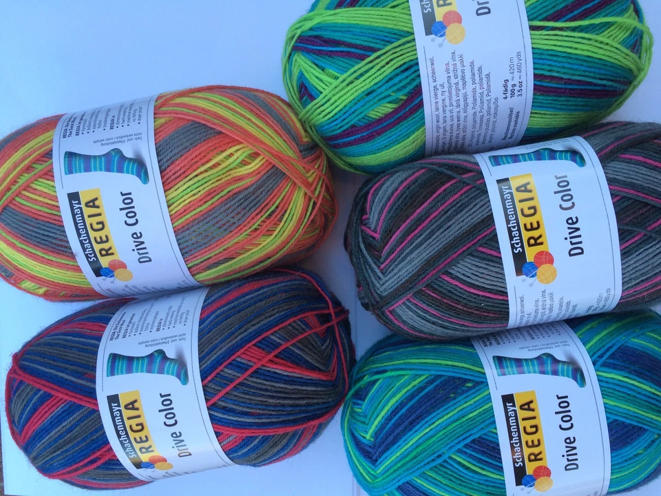 Regia 4-fach, Drive Color, Sockenwolle, Schachenmayr,  - Bild 1 von 1
