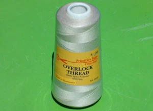 OVERLOCK THREAD SPOOL 100% SPUN POLYESTER 3000 YDS PRICED SEW RIGHT COLOR # 4851 - Picture 1 of 6