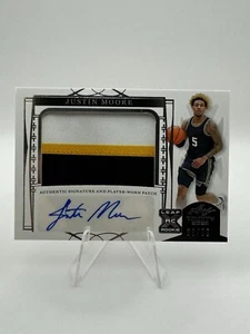 2022-23 Leaf Trinity - Justin Moore Patch Autographs 99/99 #PA-JM2 Villanova - Picture 1 of 2
