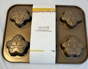 Sartén para pasteles antiadherente hoja otoño acción de gracias celebrarlo pesado nuevo con etiquetas - Imagen 1 de 4