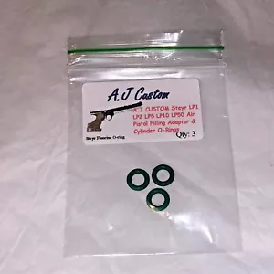 Anillos tóricos y cilindro adaptadores de llenado personalizados A.J para pistolas Steyr LP1 LP2 LP5 LP50 - Imagen 1 de 8