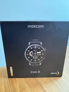Maxcom Smartwatch FW66 Iron R Classic style AMOLED Screen - 2 Straps Included - Zdjęcie 1 z 1