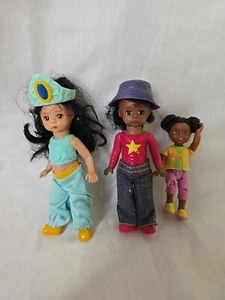 Fisher Price Loving Family Girls Sister African American Black 2002 Mattel 3.5" - Picture 1 of 7