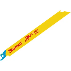 Starrett B818-5 Bi-Métal Alternative Lame Droit 203mm 18 Tpi Pk5 - Picture 1 of 1