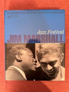 JIM MARSHALL: JAZZ FESTIVAL By Amelia Davis & Tony Nourmand Hardcover Brand New