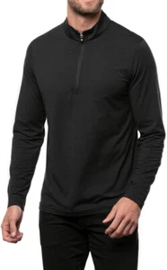 Travis Mathew Havasu Men's XL Black Pullover Mock 1/4 ZIP GOLF Jacket - Picture 1 of 3