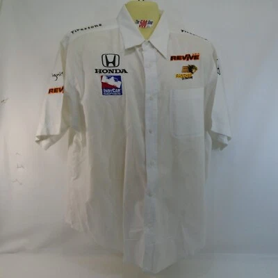 2006 Panther Racing #4 Vítor Meira Revive Honda Firestone IndyCar Crew Shirt - Image 1 of 4
