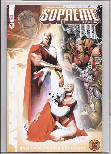 SUPREME: THE RETURN #1 CON COA DF SERIE LIMITATA NUMERATA VARIANTE DF EXC