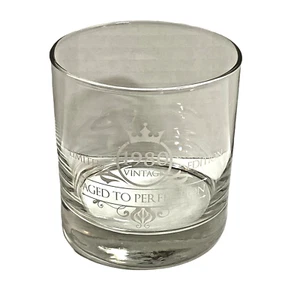 "Limited Edition 1980 Vintage Aged To Perfection" Birth Year Rocks Glass - Picture 1 of 4