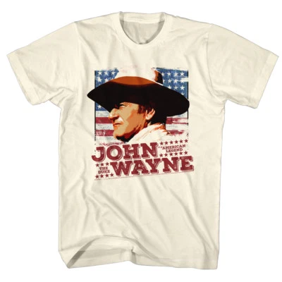 Camiseta John Wayne The Duke Tallas SM - 5XL JW en Algodón Color 100% Natural  Foto 1 de 3